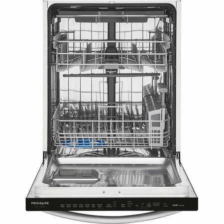 ALMO Frigidaire Gallery 24-Inch Built-In Dishwasher with EvenDry System and 7 Programs, Stainless Steel FGID2479SF